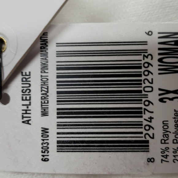 NWT For The Republic Womans Cream with Hearts Crew neck Shirt Sixe 3X - Picture 7 of 8